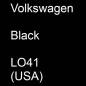 Preview: Volkswagen, Black, LO41 (USA).